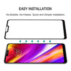 0.26mm 9H 2.5D Tempered Glass Film for LG G7 ThinQ – Tempered Glass, Screen Protector, Ultra-thin, For LG G7 ThinQ(Black)