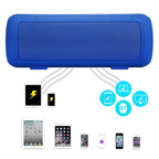 with Built-in MIC & Handle, Support Hands-free Calls & TF Card & AUX IN & Power Bank, Bluetooth Distance: 10m