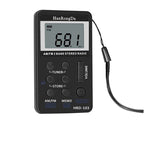 Portable AM / FM Two Bands Rechargeable Stereo Radio Mini Receiver with & LCD Screen & Earphone Jack & Lanyard