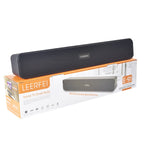 LEERFEI Speaker – E91 10W Long Bar Shape Dual-speaker Multimedia Radio Bluetooth Audio,...