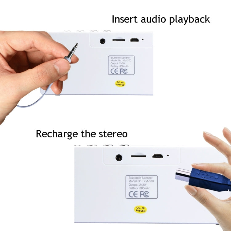 YM370 Bluetooth Speaker – Hands-Free