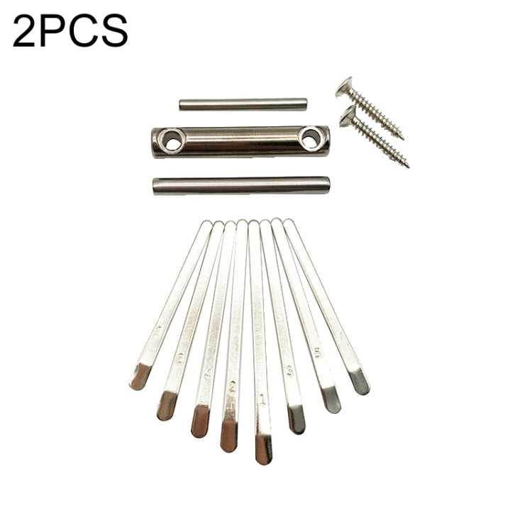 2 PCS 8 Tone Thumb Piano Keys Kalimba Pick Accessories Kit, 2 PCS 8 Tone 2 PCS 8 Tone