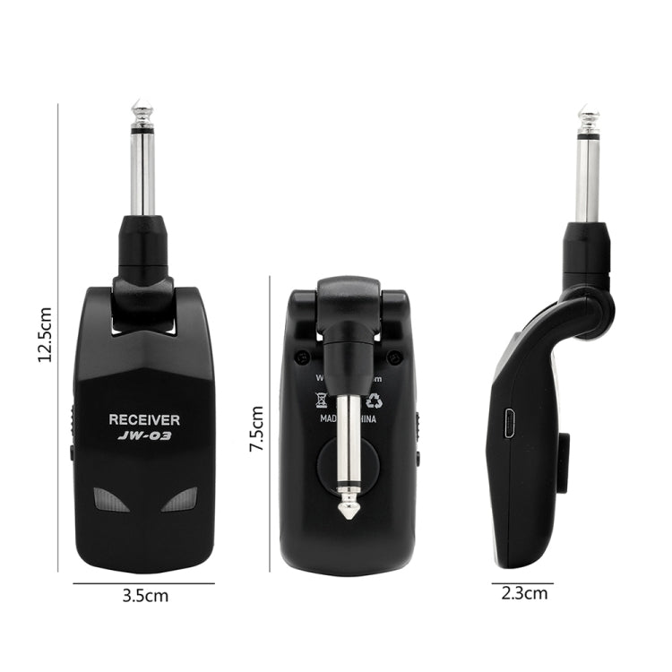 JOYO JW-03 2.4G Digital Electric Guitar Transmitter Wireless Transmission Receiver, JW-03 – Durable Build, Easy to Use