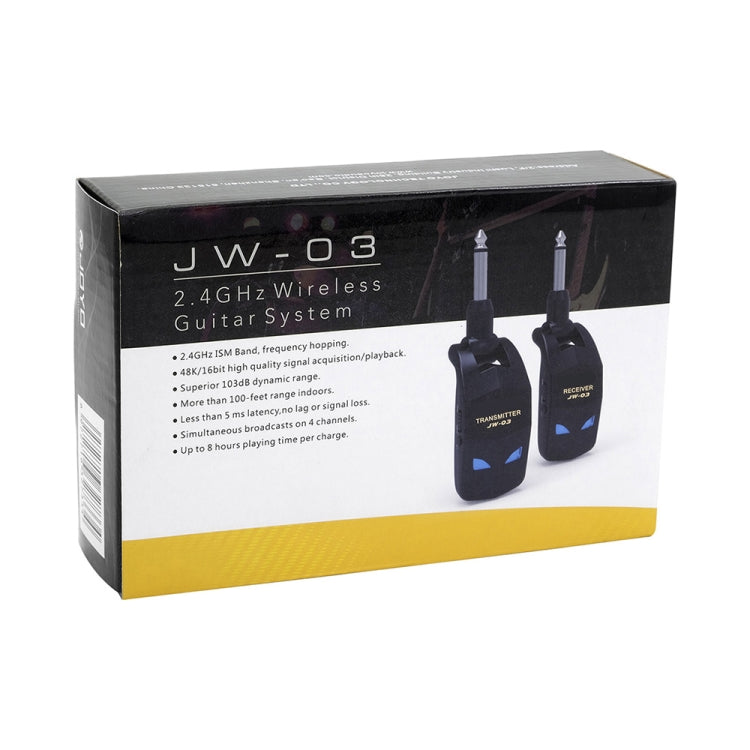 JOYO JW-03 2.4G Digital Electric Guitar Transmitter Wireless Transmission Receiver, JW-03 – Durable Build, Easy to Use