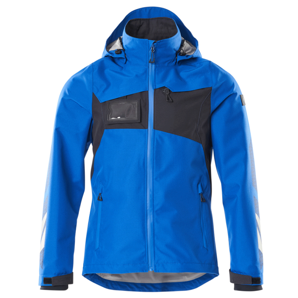 Mascot Accelerate 18301 Waterproof Softshell Jacket Azure Blue Dark Navy