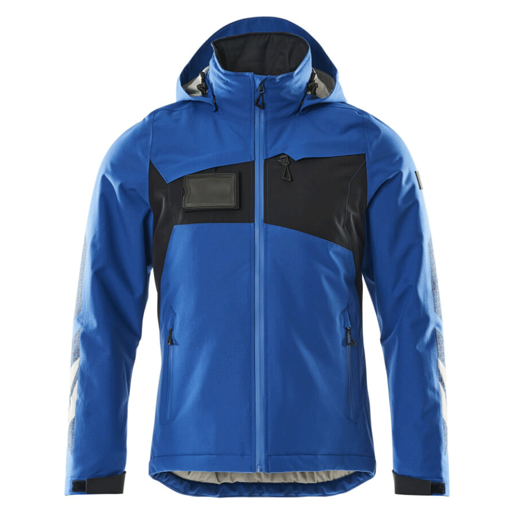 Mascot Accelerate 18335 Breathable Waterproof Jacket Various Colours Azure Blue Dark Navy