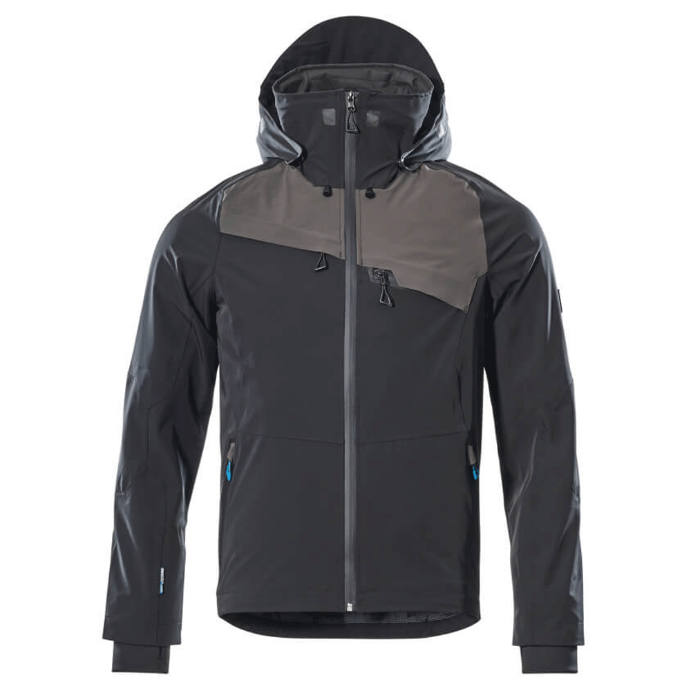 Mascot Advanced 17001 Waterproof Lightweight Stretch Shell Jacket Various Colours Black Dark Anthracite