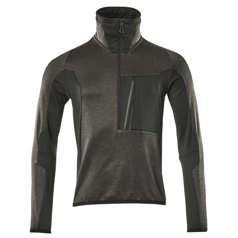 Mascot Advanced 17003 1/2 Zip Fleece Jumper Sweatshirt Various Colours Dark Anthracite Black