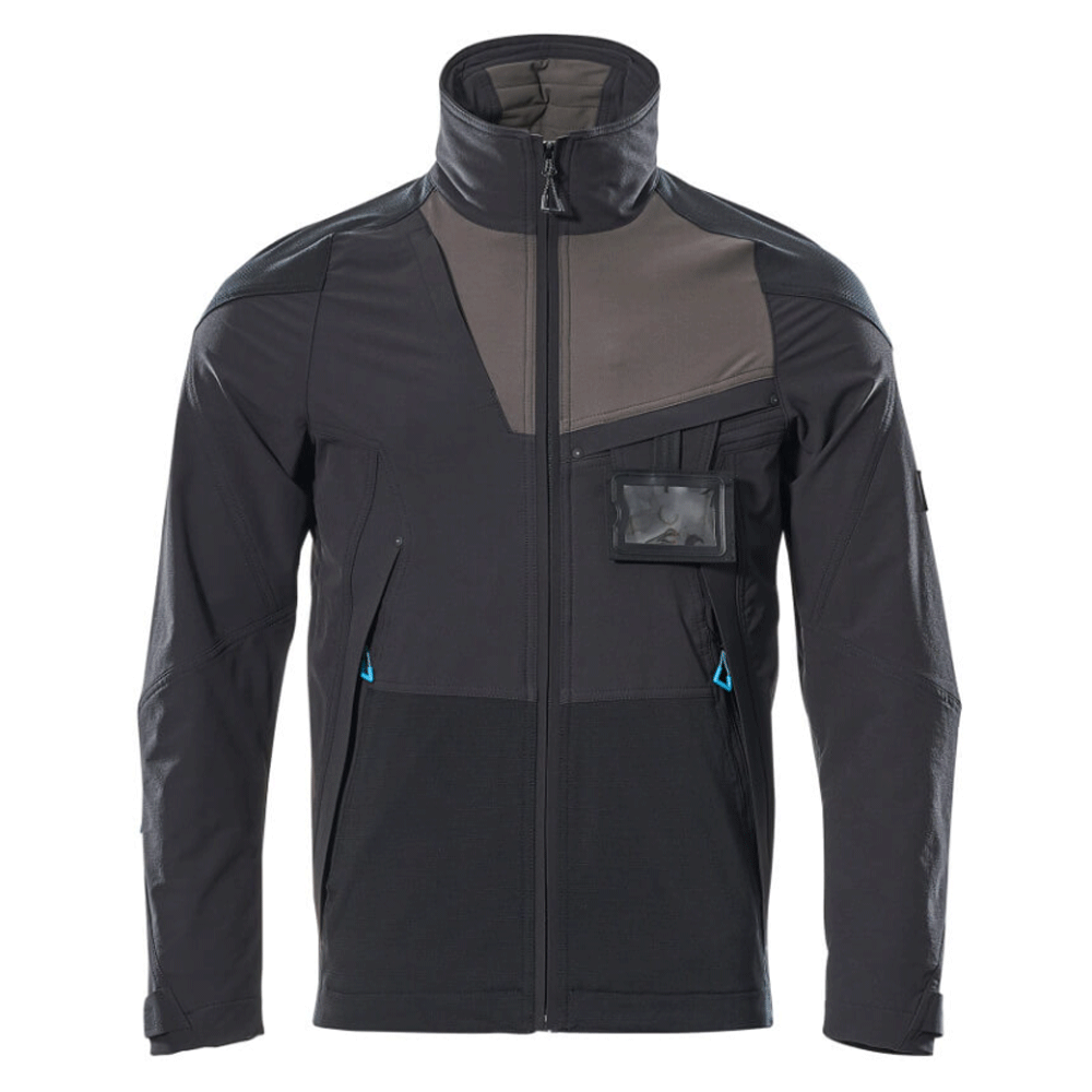 Mascot Advanced 17101 Water-Repellent Lightweight Stretch Work Jacket Various Colours Black Dark Anthracite