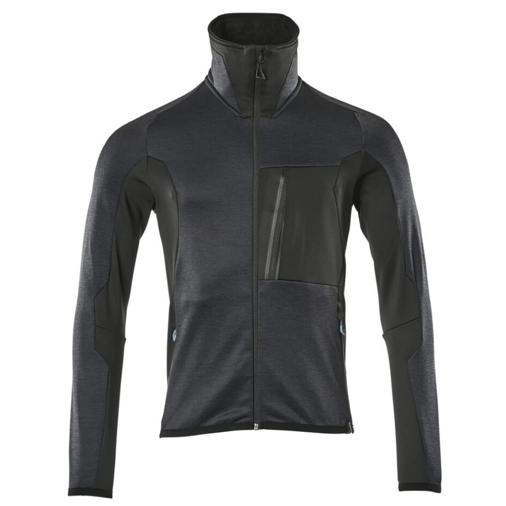Mascot Advanced 17103 Full Zip Fleece Work Jumper Sweatshirt Various Colours Dark Navy Black