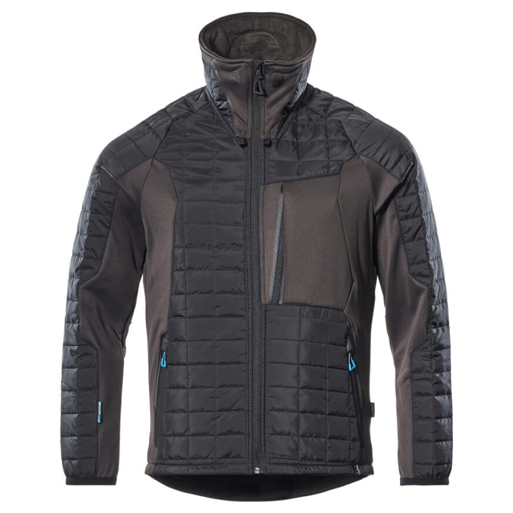 Mascot Advanced 17115 Water-Repellent Lightweight Insulated Work Jacket Various Colours Black Dark Anthracite
