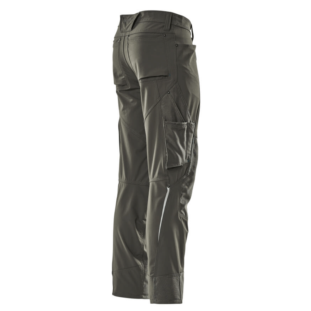 Mascot Advanced 17179 Ultimate Stretch Kneepad Work Trousers Grey 40" Waist, 32" Leg