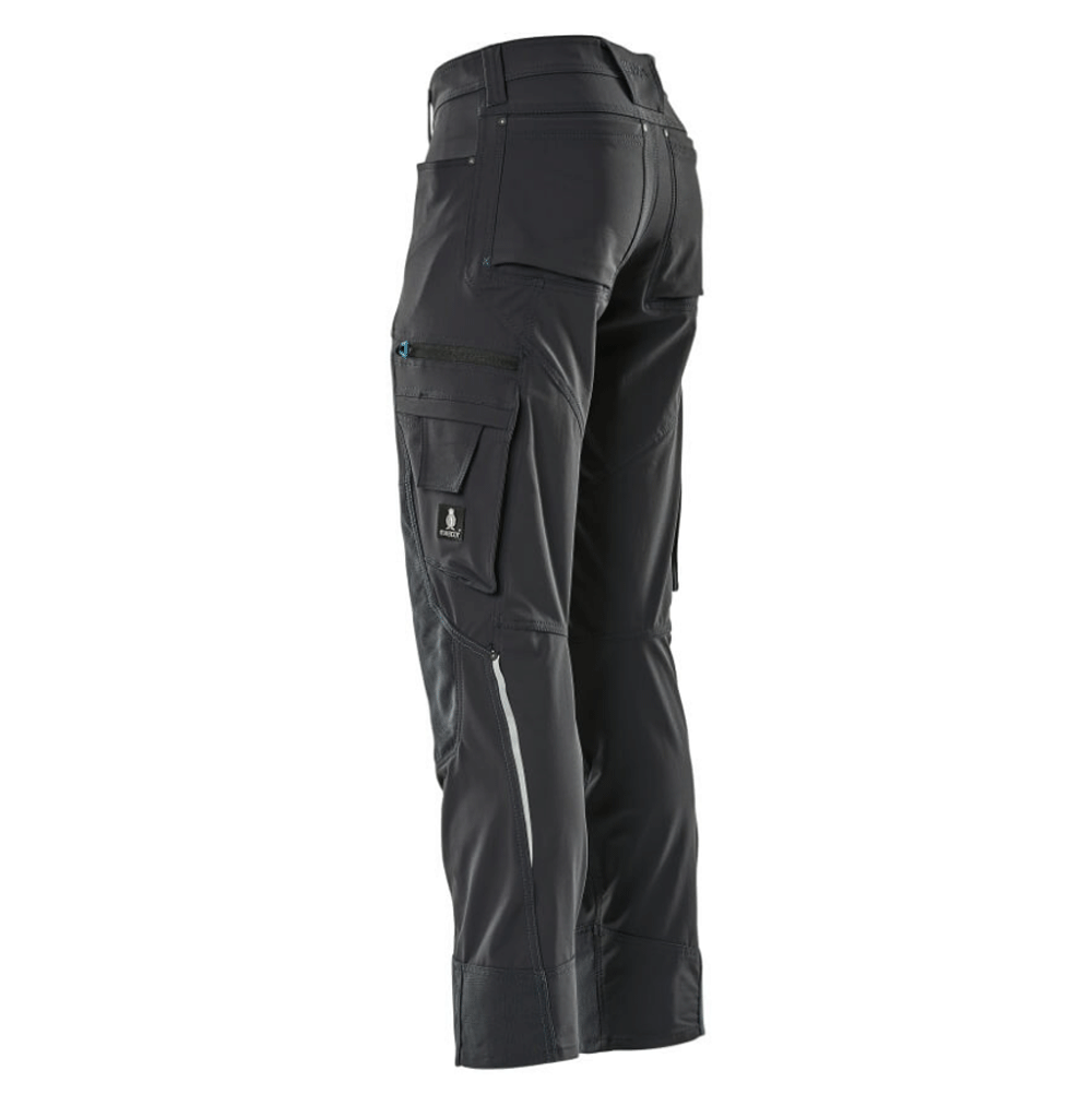 Mascot Advanced 17179 Ultimate Stretch Kneepad Work Trousers Navy Blue 28.5" Waist, 32" Leg