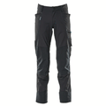 Mascot Advanced 17179 Ultimate Stretch Kneepad Work Trousers Dark Navy, 35" Waist 35" Leg