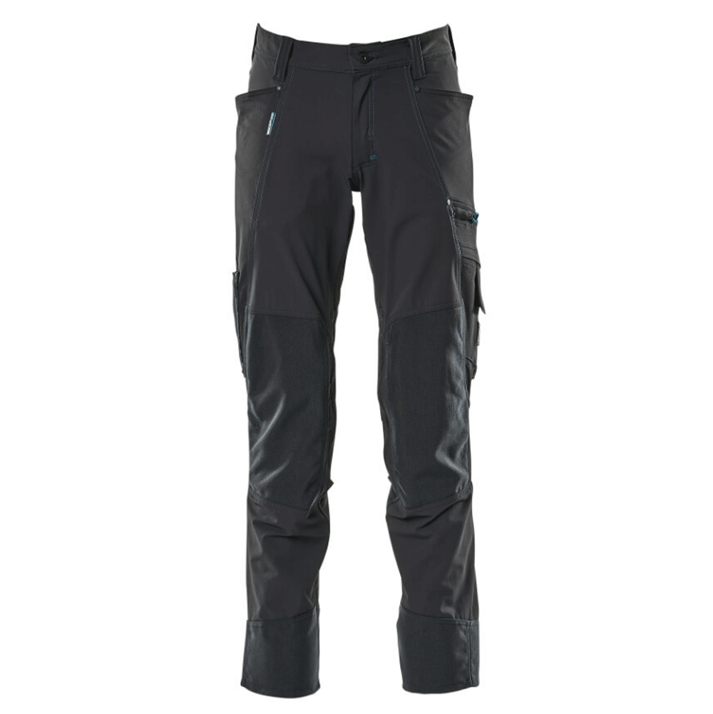 Mascot Advanced 17179 Ultimate Stretch Kneepad Work Trousers Navy Blue 28.5" Waist, 32" Leg