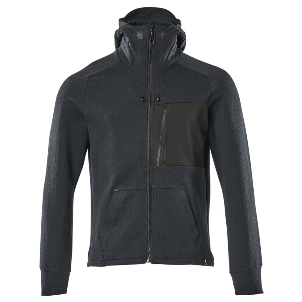Mascot Advanced 17384 Full Zip Hooded Sweatshirt Jacket Various Colours Dark Navy Black