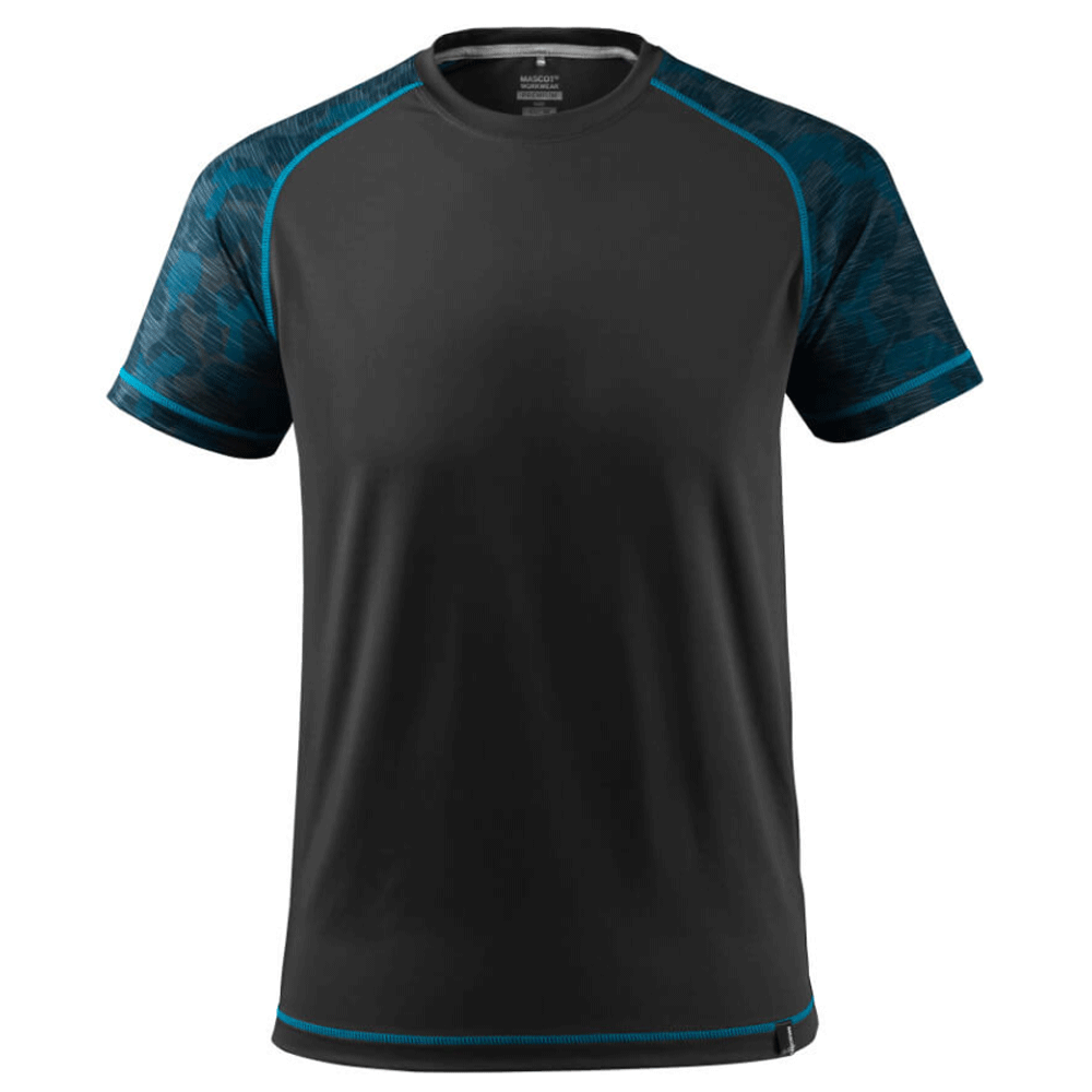Mascot Advanced 17482 Moisture Wicking Quick Drying T-Shirt Various Colours Black