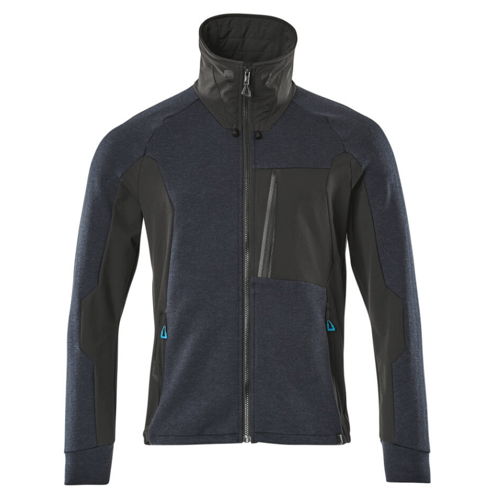 Mascot Advanced 17484 Full Zip Sweatshirt Various Colours Dark Navy Black