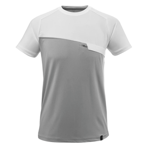 Grey-Flecked / White
