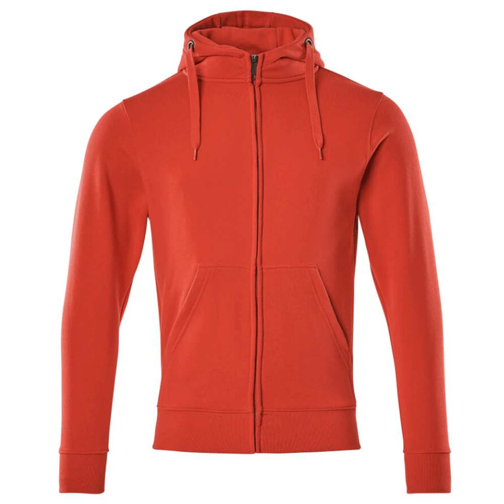Mascot Crossover 51590 Gimont Zipped Hoodie Various Colours Traffic Red