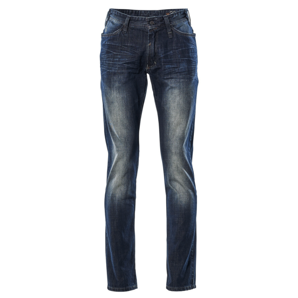 Mascot Frontline 15379 Manhattan Jeans Washed Blue Denim