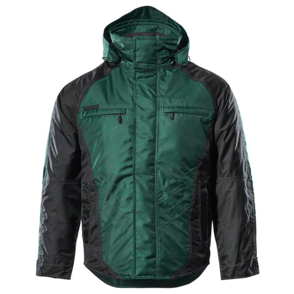 Mascot Unique 12035 Frankfurt Quilted Fleece Lined Waterproof Jacket Various Colours Green Black
