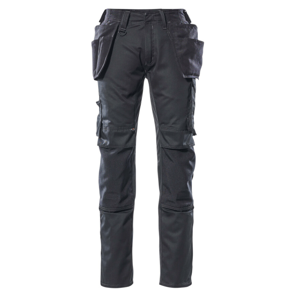 Mascot Unique 17731 Kassel Kneepad Holster Pocket Work Trousers Black