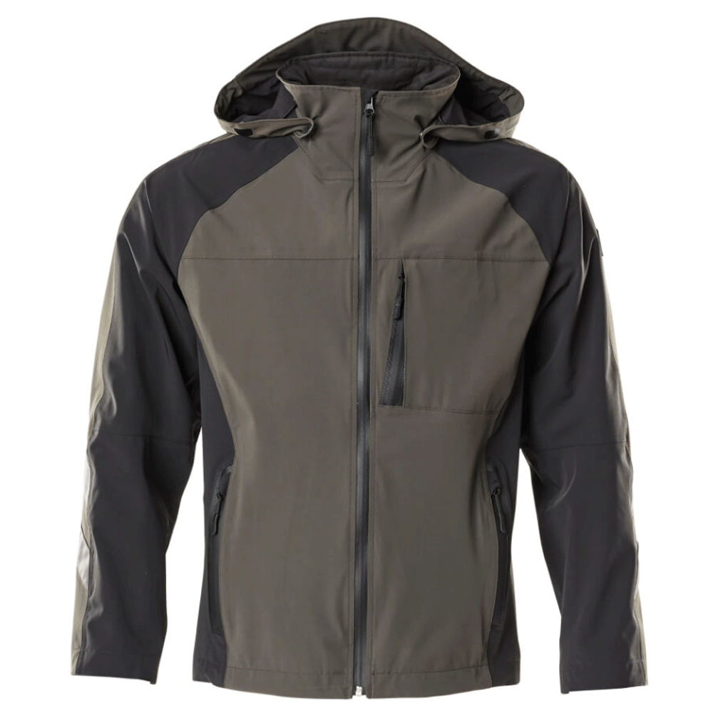 Mascot Unique 18601 Lightweight Breathable Waterproof Jacket Dark Anthracite Black