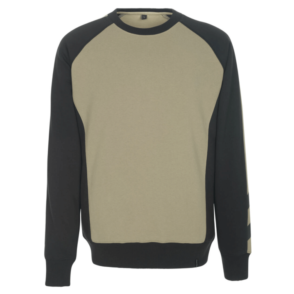 Mascot Unique 50570 Witten Sweatshirt Light Khaki Black