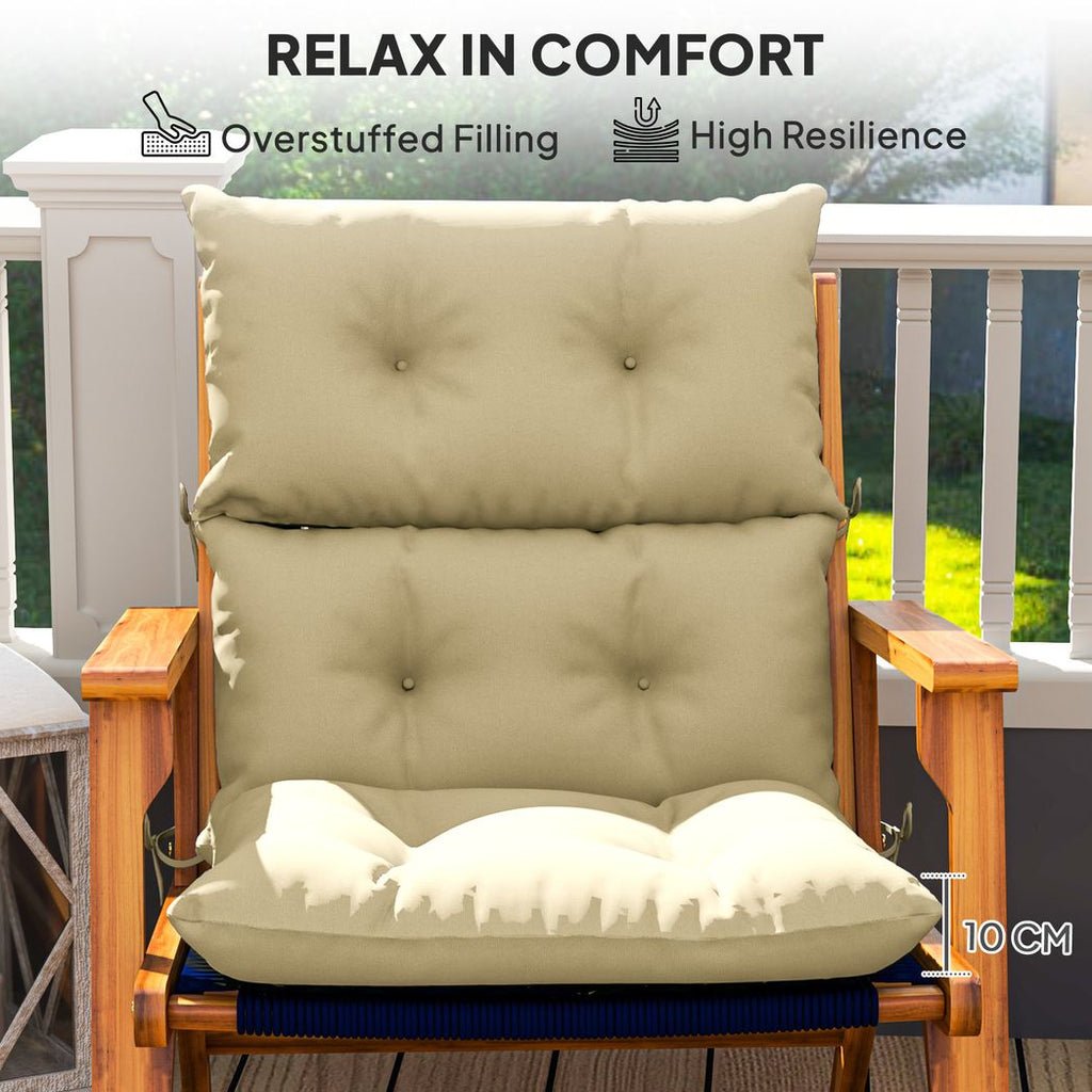 Adirondack Chair Cushion Rocking Chair Cushion w/ Ties