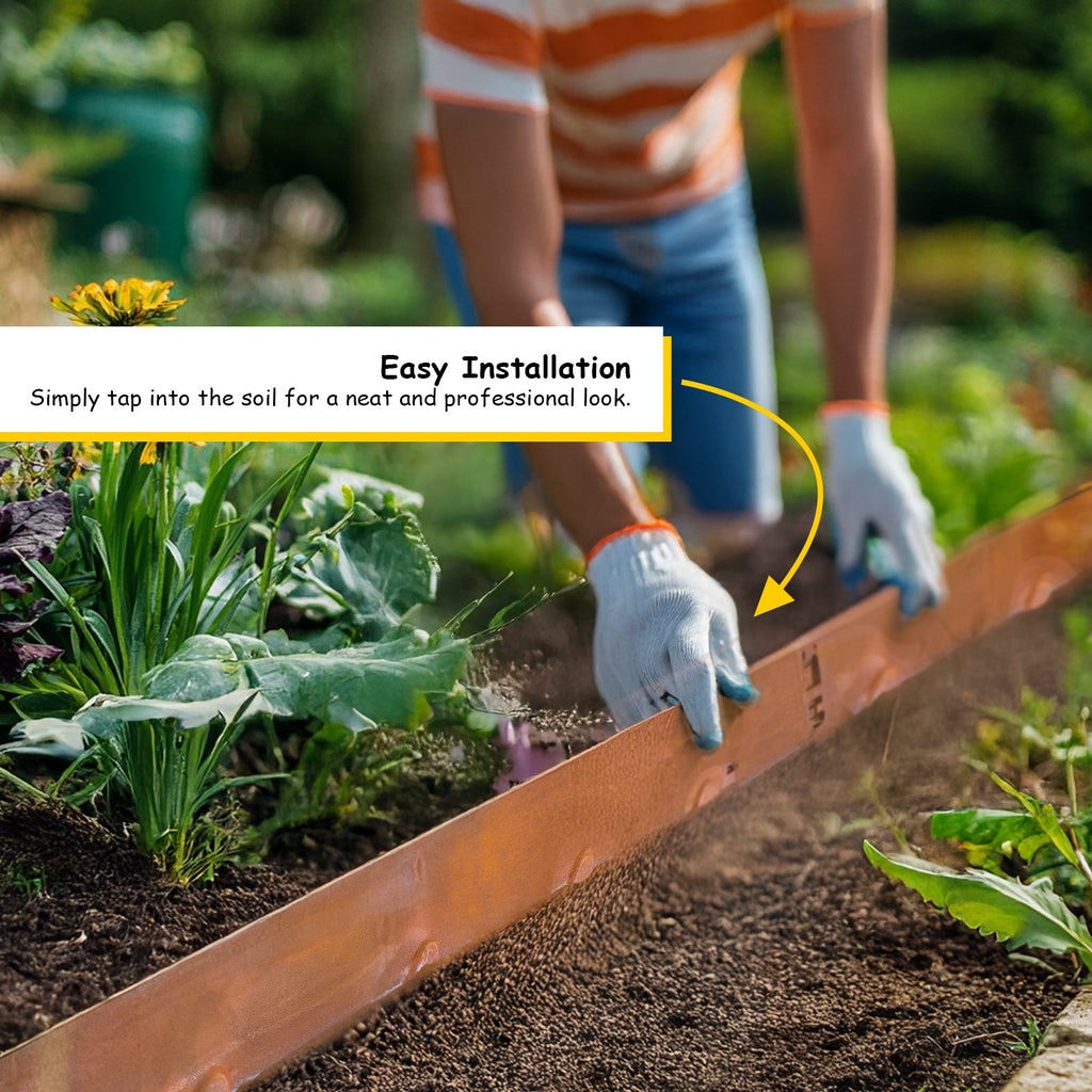 Metal Lawn Edging Garden Border