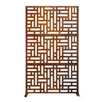 Metal Indoor/Outdoor Privacy Screen 90cm x 180cm - Maze