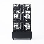 Metal Indoor/Outdoor Privacy Screen with Plant Pot - 90cm x 180cm