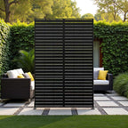 Metal Indoor/Outdoor Privacy Screen 90cm x 180cm - Slats