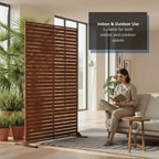 Metal Indoor/Outdoor Privacy Screen 90cm x 180cm - Slats