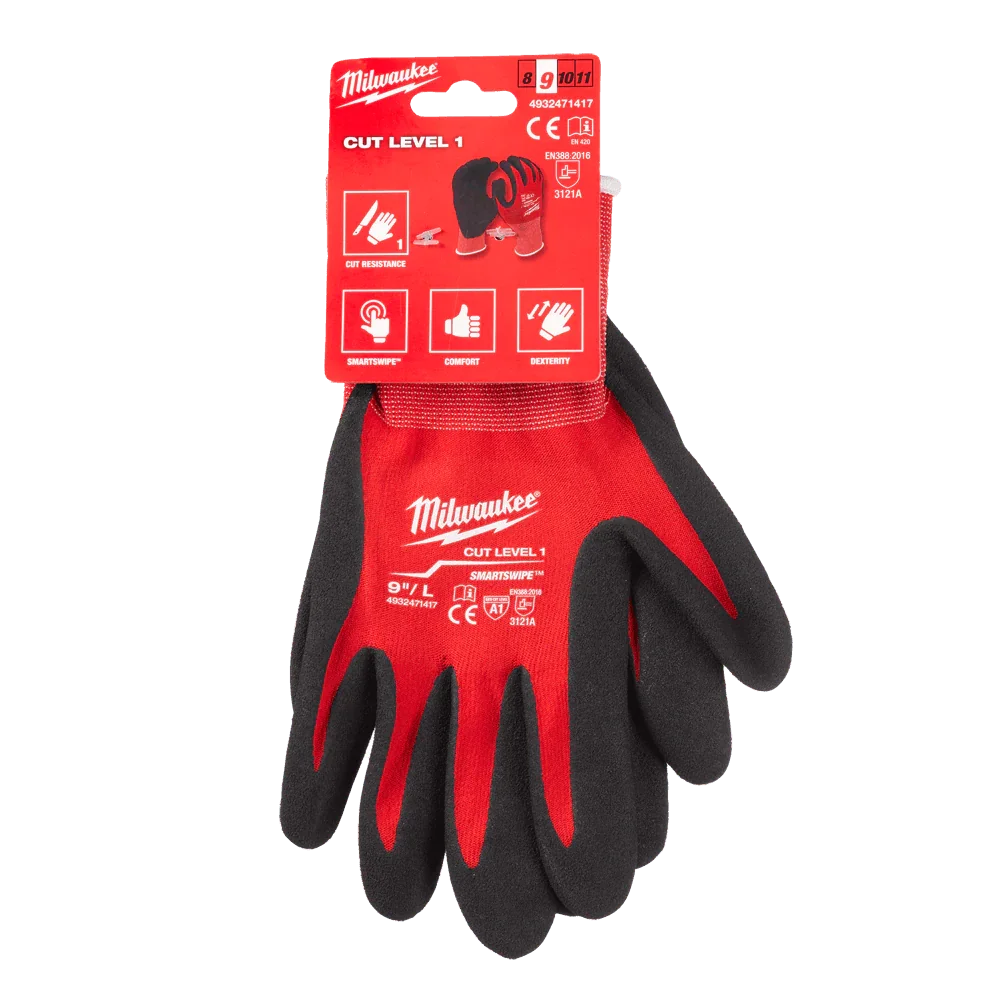 Milwaukee Cut Level 1 / A Smart Swipe Gloves
