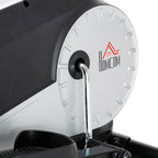 Elliptical Cross Trainer w/ Adjustable Resistance, LCD Monitor, Wheels