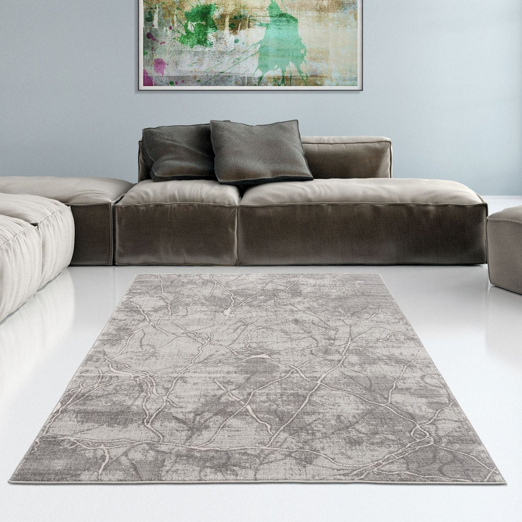 Montana Modern Dark Grey Rugs