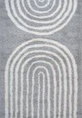 Moodi Shaggy Grey Echo Rug