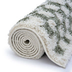 Moodi Shaggy Green Lunel Rug