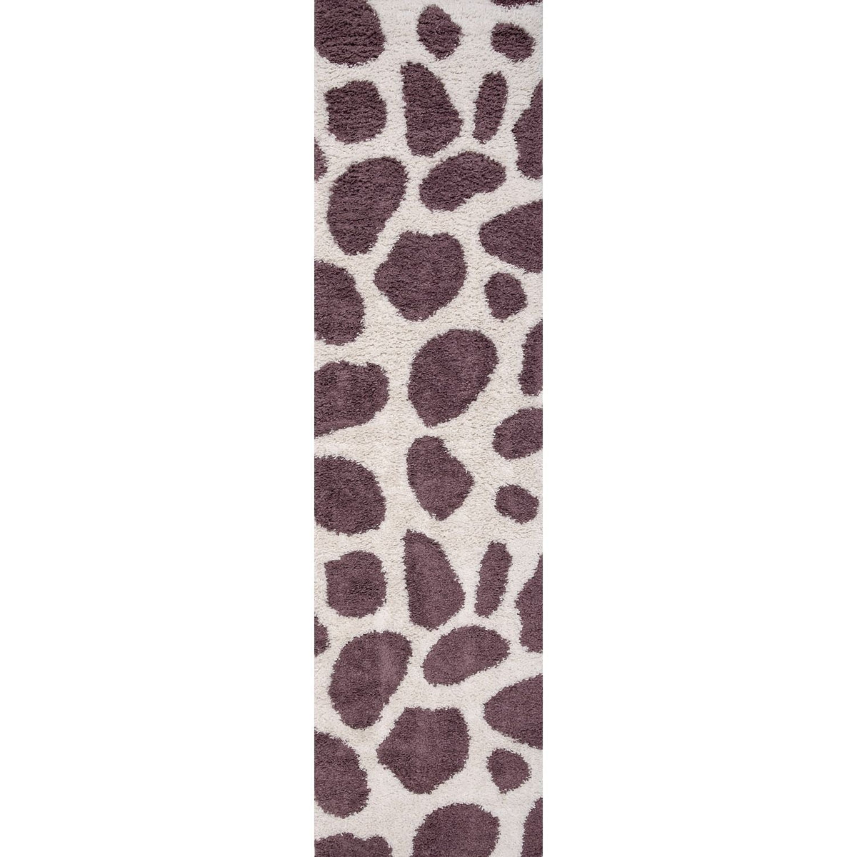 Moodi Shaggy Purple Nimbus Rug 80X300 cm