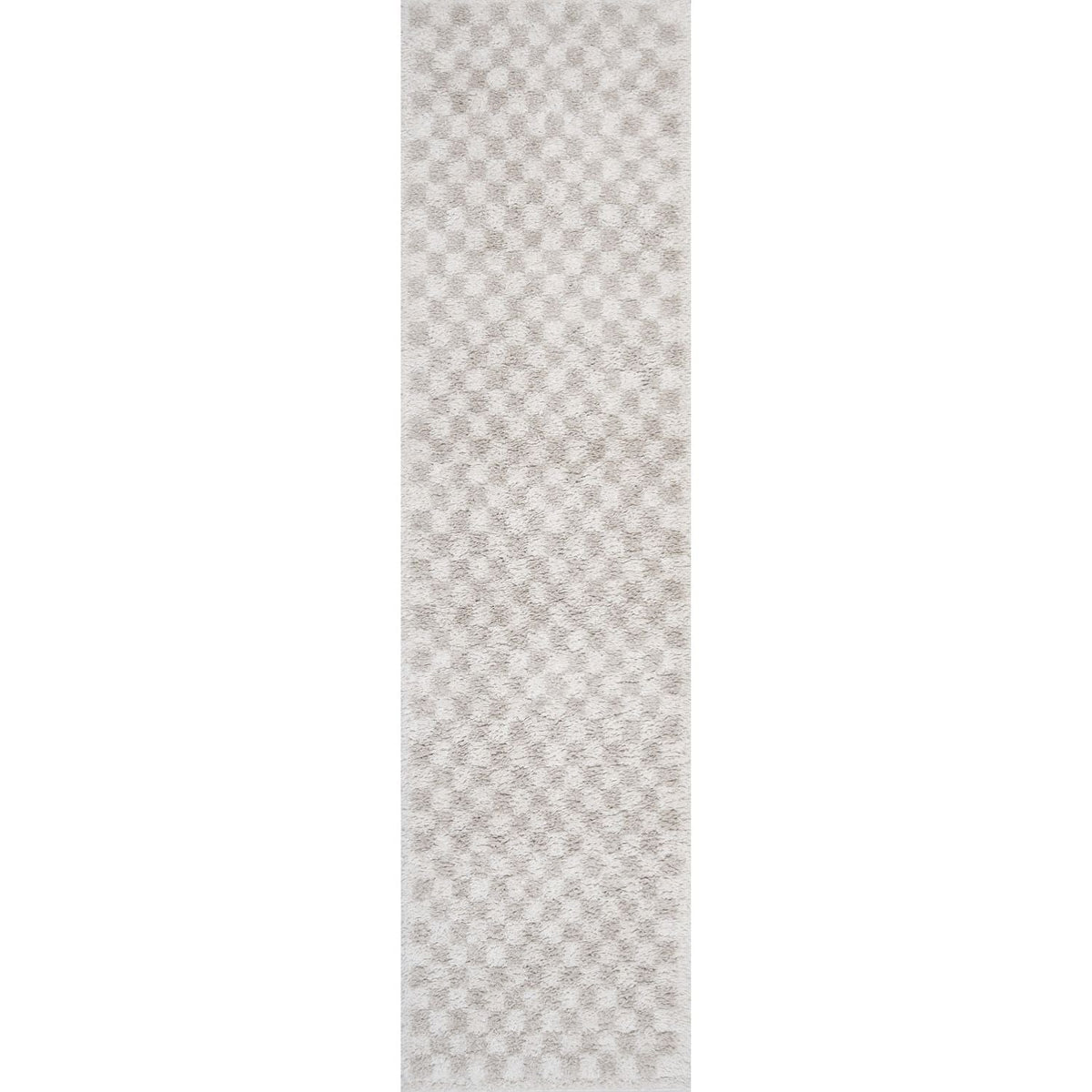 Moodi Shaggy Light Beige Nomari Rug 80X300 cm