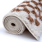 Moodi Shaggy Terra Pixelate Rug