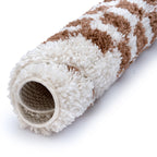 Moodi Shaggy Terra Pixelate Rug
