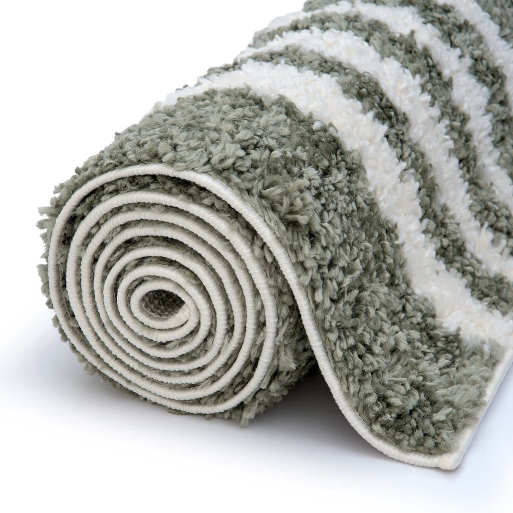 Moodi Shaggy Green Reverie Rug