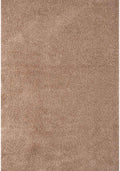 Solid Beige Shaggy Rug 240X340 cm