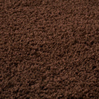Solid Brown Shaggy Rug
