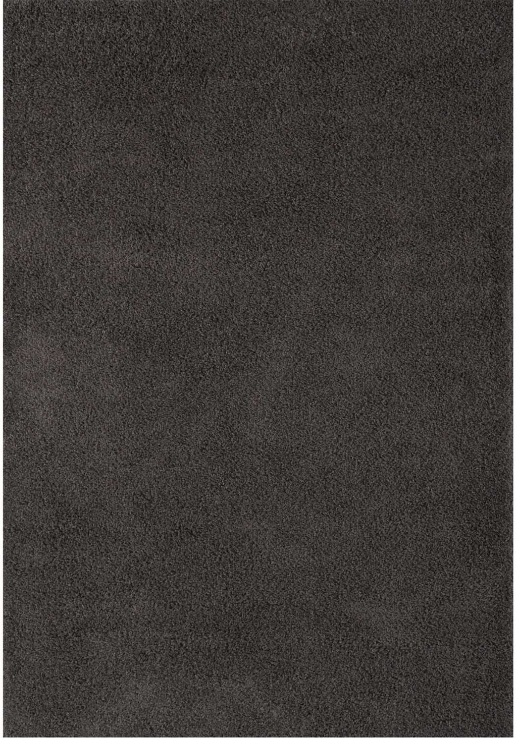 Solid Dark Grey Shaggy Rug 240X340 cm