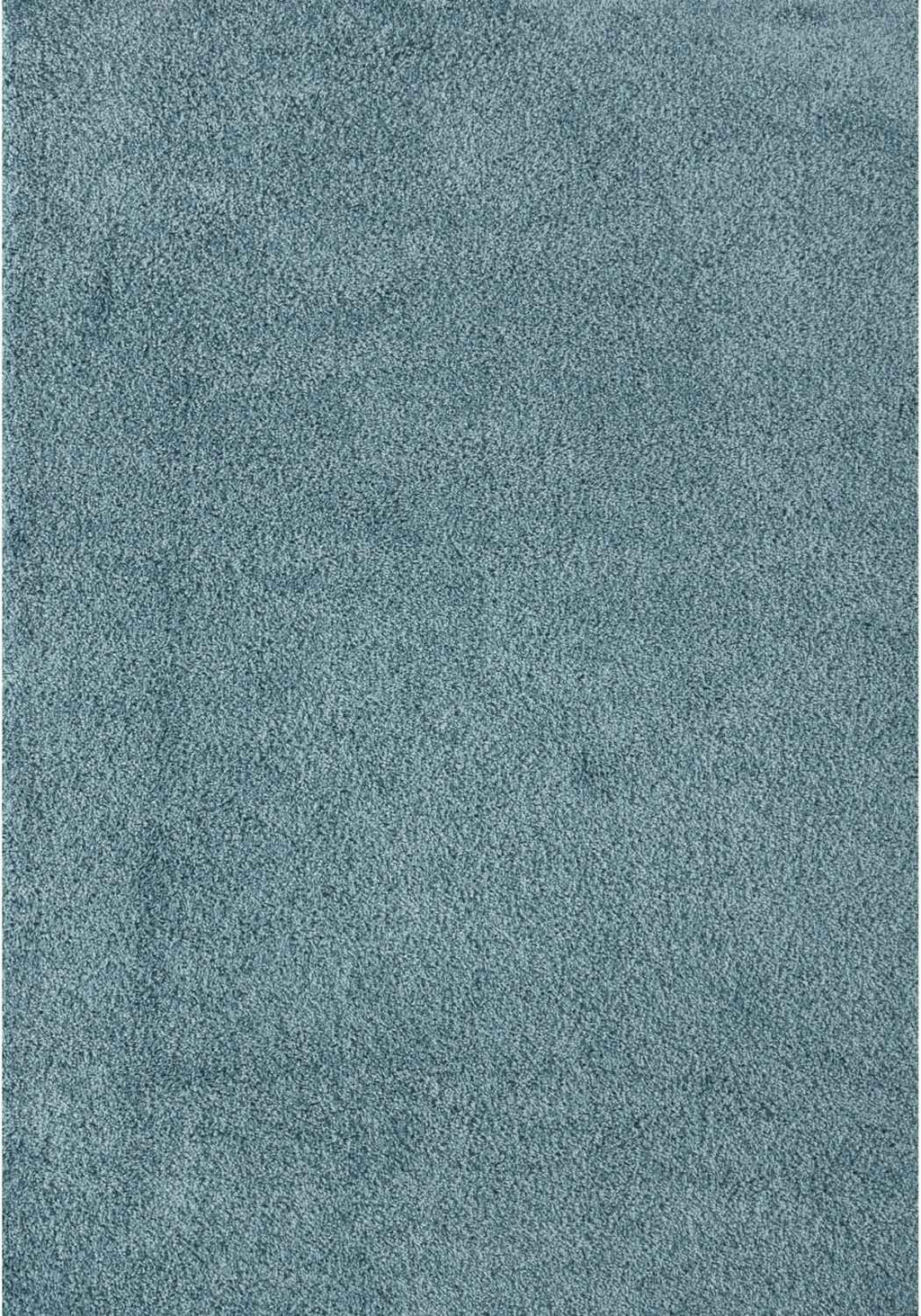 Solid Duck Egg Blue Shaggy Rug