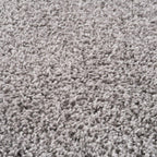 Solid Grey Shaggy Rug